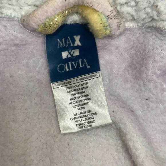 Max &‎ Olivia Girls Unicorn bath Rope size 7/8 - Picture 4 of 8